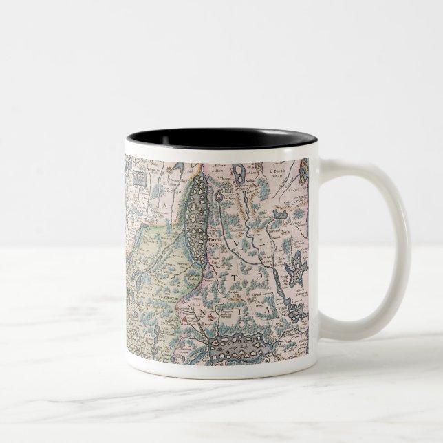 Taza Bicolor Mapa de Irlanda (Derecha)
