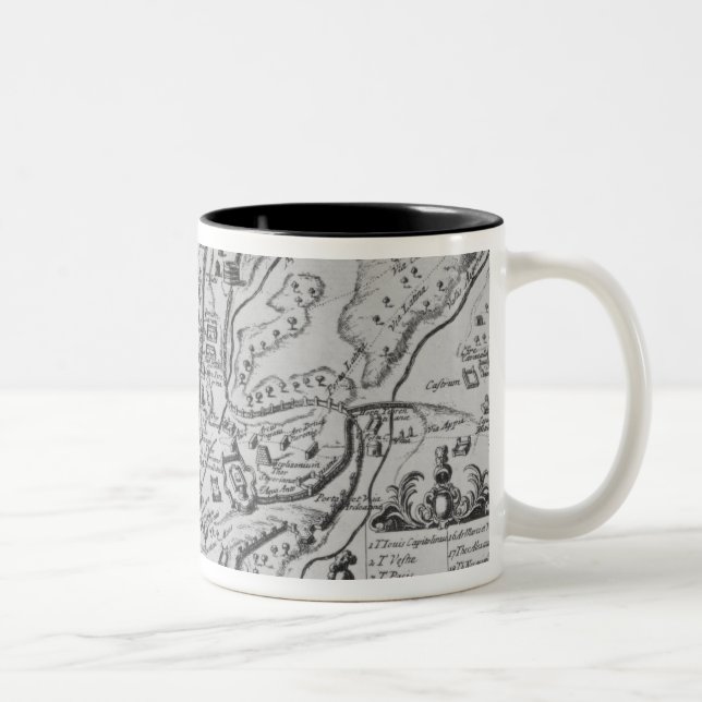 Taza Bicolor Mapa de Roma antigua (Derecha)