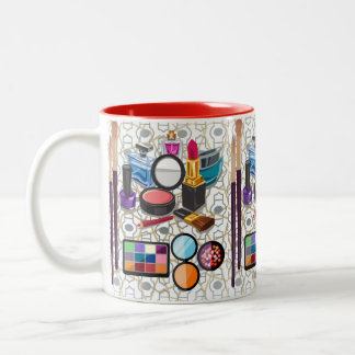Taza Bicolor maquillaje