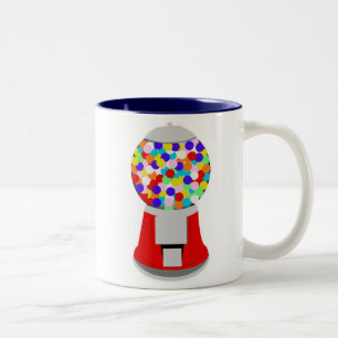 Taza Bicolor Máquina de Gumball