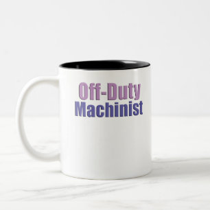Taza Bicolor Maquinista fuera de servicio