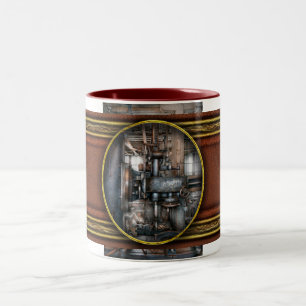 Taza Bicolor Maquinista - Mi trabajo realmente genial