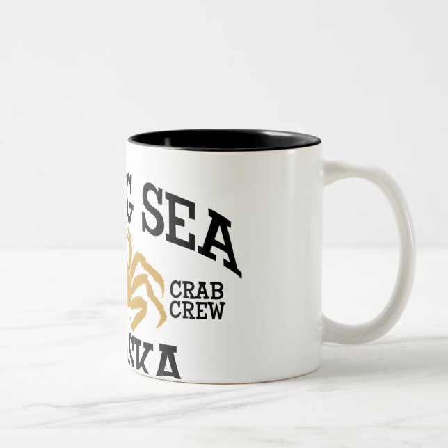 TAZA BICOLOR MAR DE BERING ALASKA (Derecha)