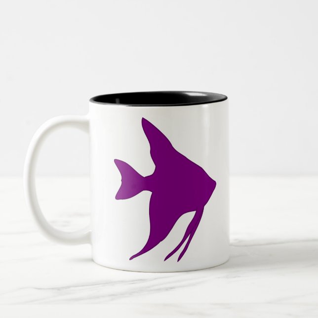 Taza Bicolor Mar de pez dorado (Izquierda)
