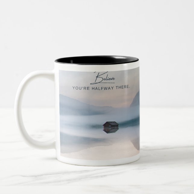 Taza Bicolor Mar y cielo de Zazzle (Izquierda)