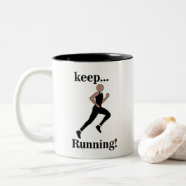 Taza Bicolor Maratonista de Runner