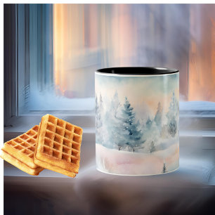 Taza Bicolor maravilla de invierno