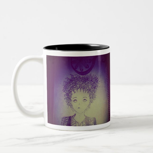 Taza Bicolor Maravilla infantil (Izquierda)