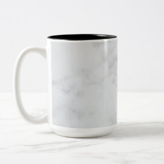 Taza Bicolor Marbel blanco