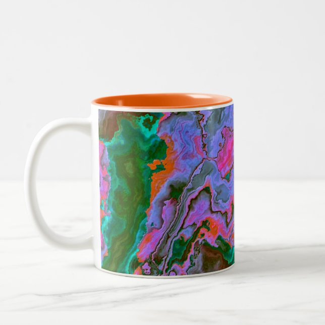 Taza Bicolor Marble agrio (Izquierda)