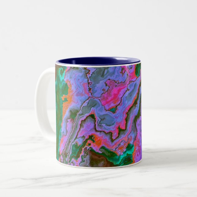 Taza Bicolor Marble agrio (Anverso izquierdo)