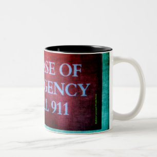 Taza Bicolor Marca 911
