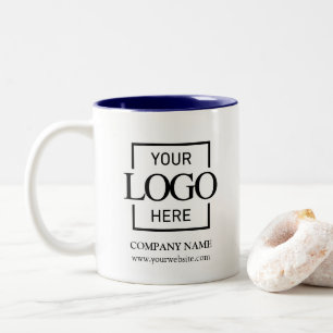 Taza Bicolor Marca corporativa y regalo promocional para empres