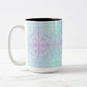 Taza Bicolor Marco distorsionado 01.w Lgrey BG
