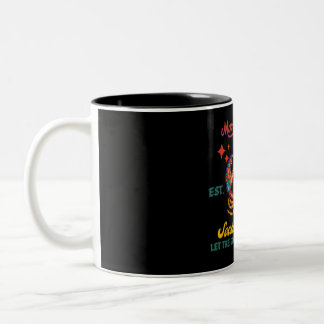 Taza Bicolor Mardi Gras