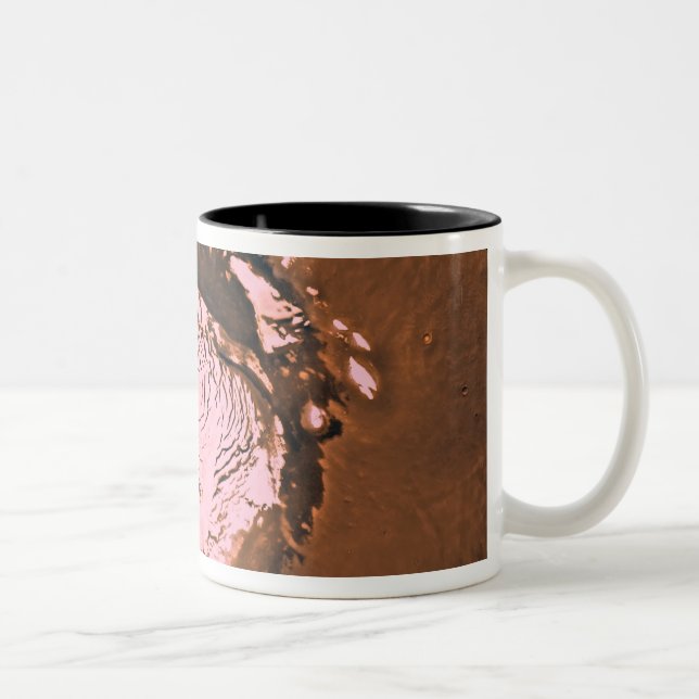 Taza Bicolor Mare Boreum, región de Marte (Derecha)