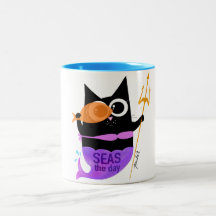 Mares el día - Wanda el gato Mug (11 oz.)