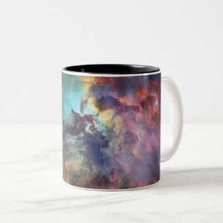 Taza Bicolor Mares tormentosos de Nebulosa Laguna en Sagittariu