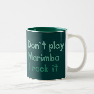 Taza Bicolor Marimba Rock It Mug