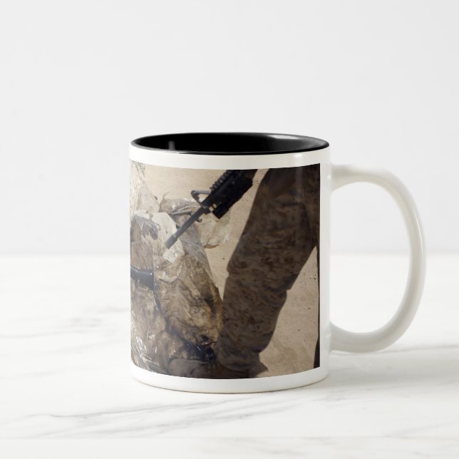 Taza Bicolor Marines (Derecha)