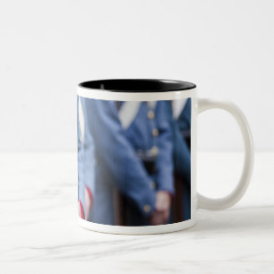 Taza Bicolor Marines de la era de la Guerra Civil de EE. UU., m