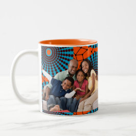 Taza Bicolor MARINOS | Fotografía familiar Mug de diseño de cer