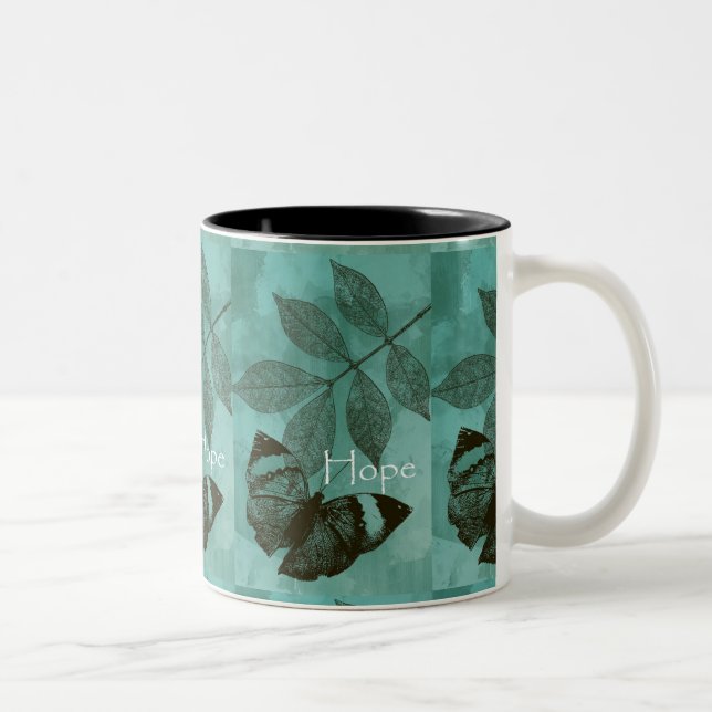 Taza Bicolor Mariposa de Esperanza (Derecha)