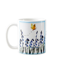 Mariposa de los Bluebells floral