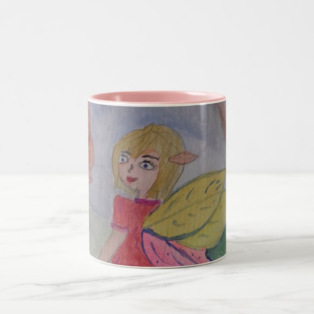 Taza Bicolor Mariposa Fairy Mug (Centro)