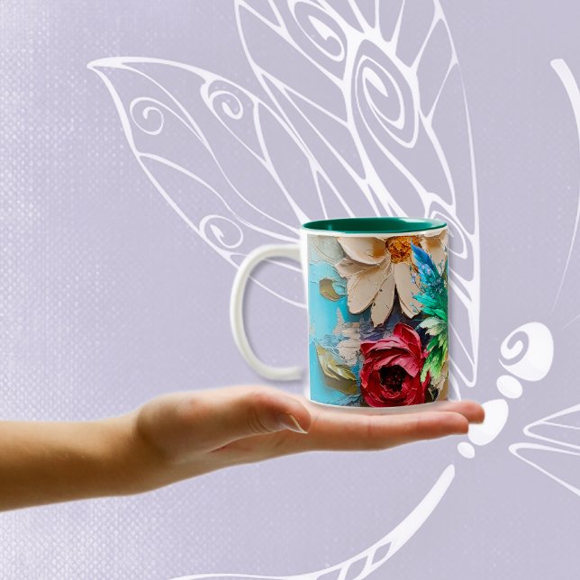 Taza Bicolor Mariposa Woodsy en Florencia (Subido por el creador)