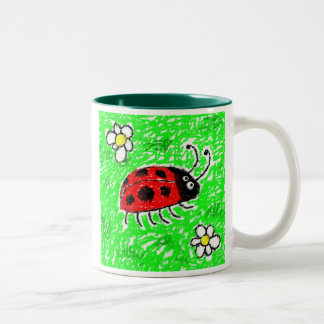 Taza Bicolor Mariquita manchada
