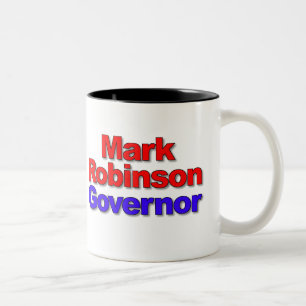 Taza Bicolor Mark Robinson para Gobernador 2024
