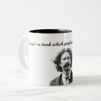 Taza Bicolor Mark Twain Cita Café Mug