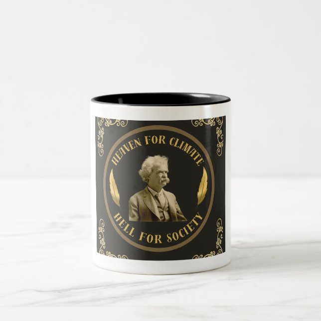 Taza Bicolor Mark Twain Cita Mug (Centro)