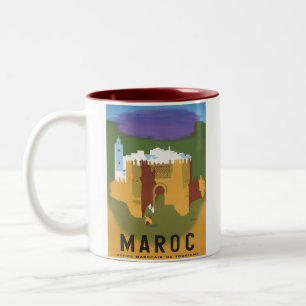 TAZA BICOLOR MAROC