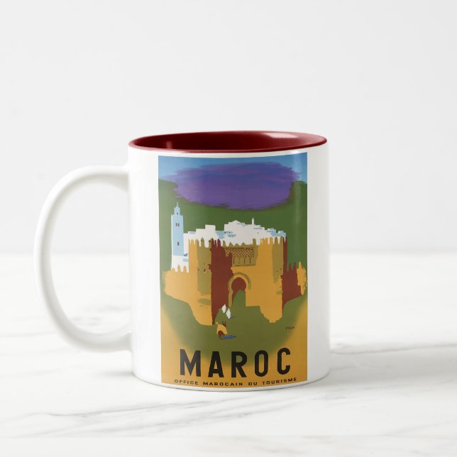 TAZA BICOLOR MAROC (Izquierda)