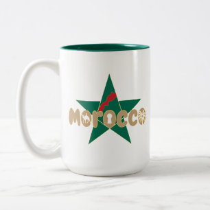 Taza Bicolor Marruecos es identidad, transmitido con orgullo