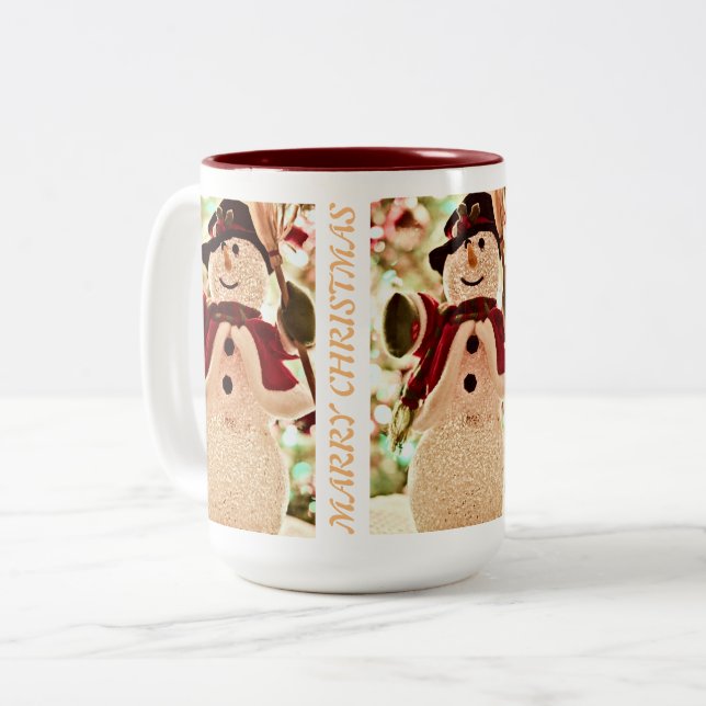TAZA BICOLOR MARRY NAVIDADES MUGS 2024 (Anverso izquierdo)
