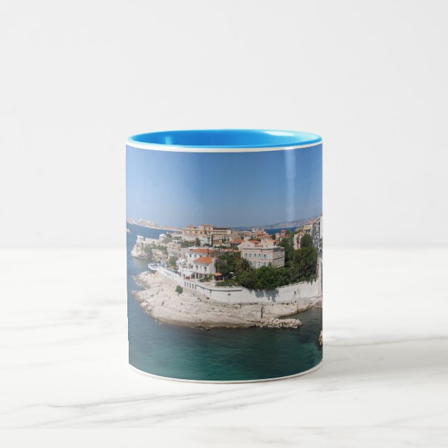 Taza Bicolor Marseille France (Centro)