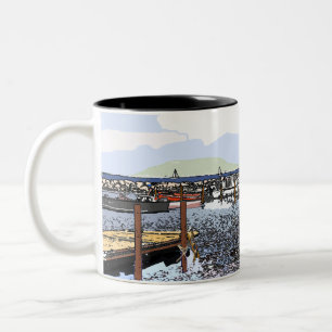 Taza Bicolor  Marsellán al sur de Francia 