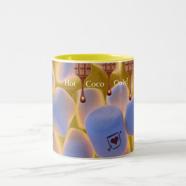 Taza Bicolor Marshmellows y Cocos (Centro)
