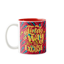 MARTES DE ESQUÍ | Mug de diseño de cera africana c