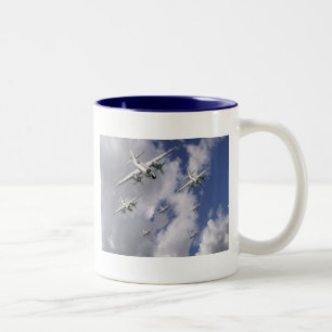 Taza Bicolor Martin B26 Marauders ,