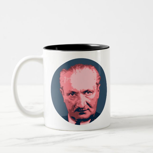 Taza Bicolor Martin Heidegger (Izquierda)