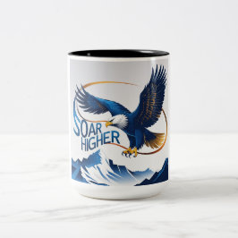 Taza Bicolor Más alto