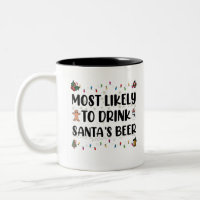 Más Probable de Beber la Cerveza de Santa Navidad