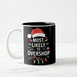 Taza Bicolor Más Propenso a Gastar en Exceso Equipo de Compras