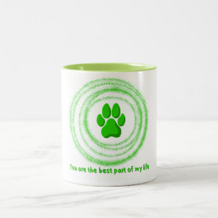 Taza Bicolor Más que una Mascota: La Colección del Dueño de Per