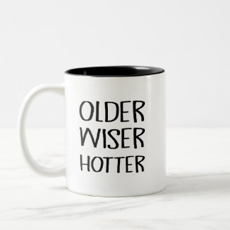 Taza Bicolor Más Viejo Más Sabio Más Caliente