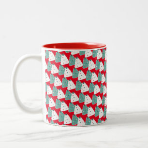 Taza Bicolor Masa para Galletas de Árbol de Navidad Casera Mezc